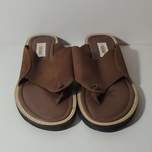 Talbot brown Leather Sandal